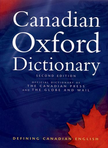 The Canadian Oxford Dictionary