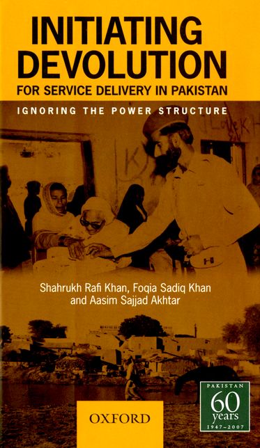 Initiating Devolution for Service Delivery in Pakistan