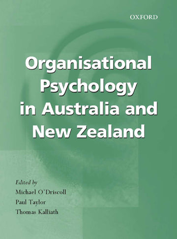 Organisational Psychology in Australia and New Zealand
