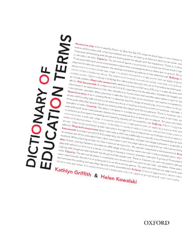 Dictionary of Education Terms