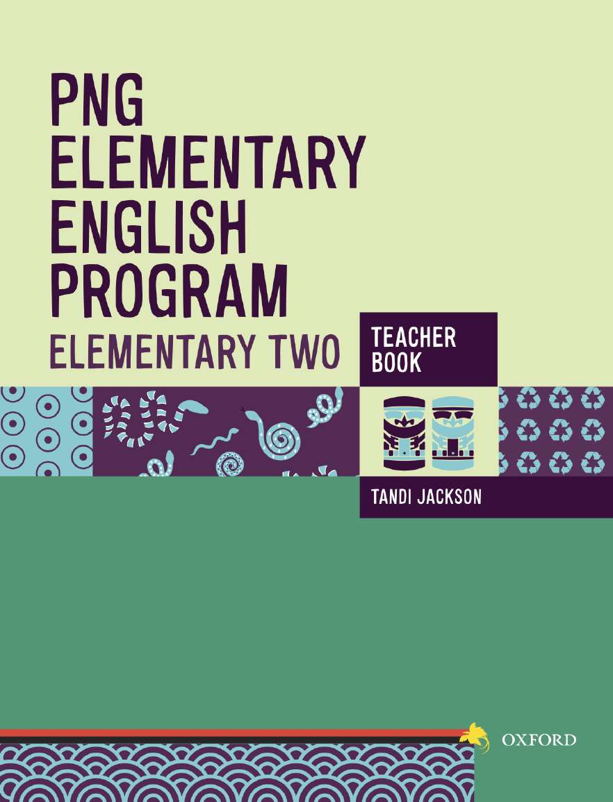 PNG Elementary English Program Teacher Book Elementary 2