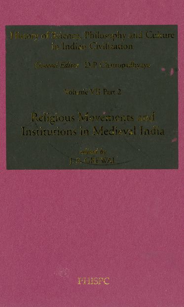 Religious Movements and Institutions in Medieval India
