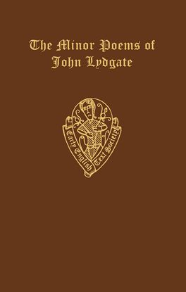 The minor poems of John Lydgate
