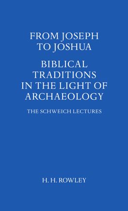 From Joseph to Joshua
