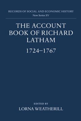 Account Book of Richard Latham, 1724-1767, The