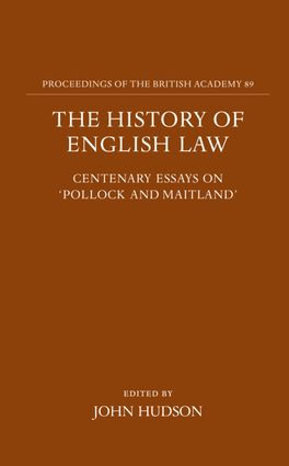 History of English Law, The
