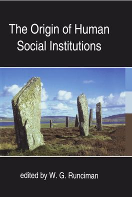 Origin of Human Social Institutions, The
