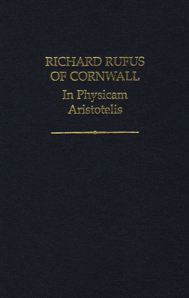 In Physicam Aristotelis