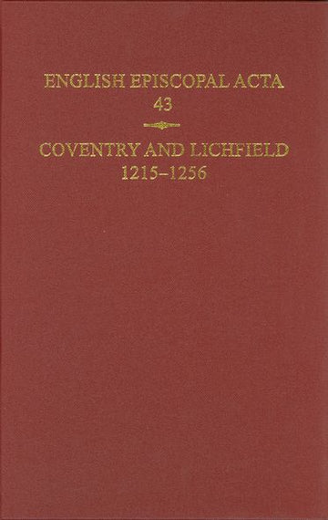 English Episcopal Acta, 43