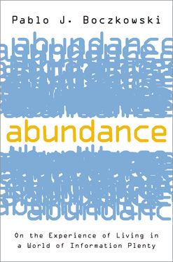 Abundance On the Experience of Living in a World of Information Plenty