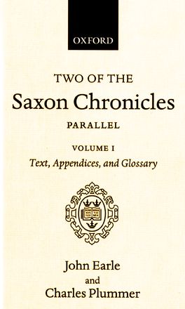 Two of the Saxon Chronicles Parallel