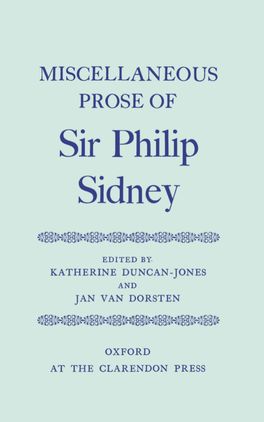 Miscellaneous Prose of Sir Philip Sydney