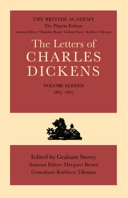 The Letters of Charles Dickens: Volume 11