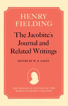 Jacobite's Journal and Related Writings, The
