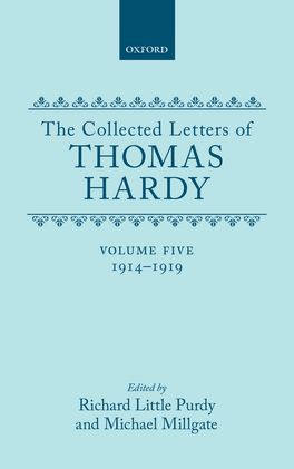 Collected Letters of Thomas Hardy, Volume 5: 1914-1919, The