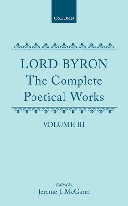 The Complete Poetical Works, Volume 3