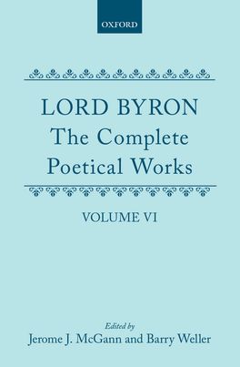 The Complete Poetical Works, Volume 6