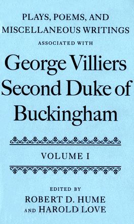 Plays, Poems, and Miscellaneous Writings