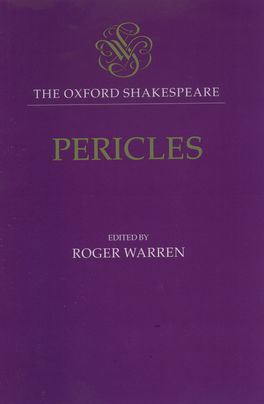 Oxford Shakespeare: Pericles, The