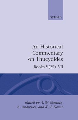 Historical Commentary on Thucydides: Volume 4, An