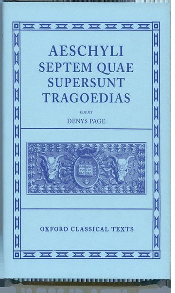 Aeschylus Tragoediae