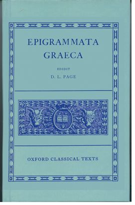 Epigrammata Graeca