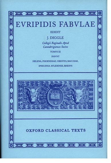 Euripides Fabulae: Volume III