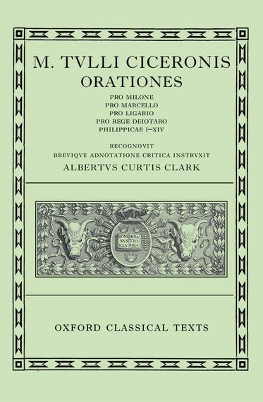 Cicero Orationes. Volume II
