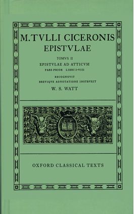 Cicero Epistulae. Volume II. Part i