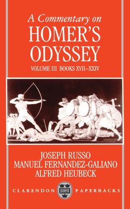 Commentary on Homer's Odyssey: Volume III, A