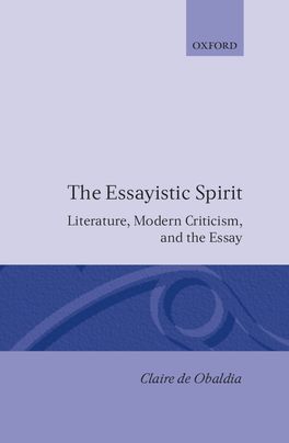 Essayistic Spirit, The