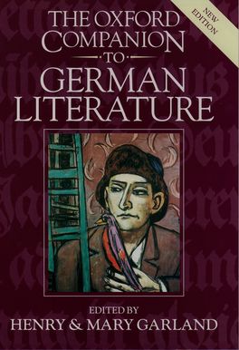 Oxford Companion to German Literature, The