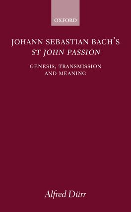 Johann Sebastian Bach's St John Passion