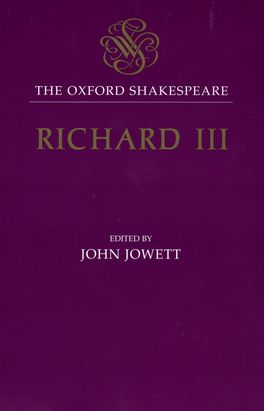The Oxford Shakespeare: The Tragedy of King Richard III