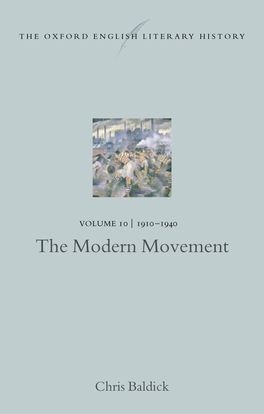 The Oxford English Literary History: Volume 10