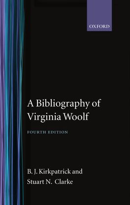 Bibliography of Virginia Woolf, A