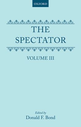 Spectator, Volume III, The