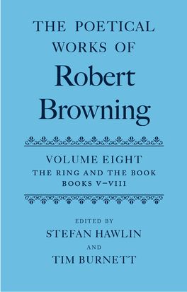 The Poetical Works of Robert Browning: Volume VIII