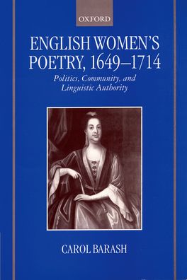 English Women's Poetry, 1649-1714