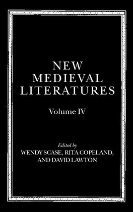 New Medieval Literatures