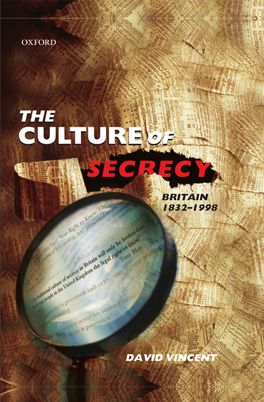 Culture of Secrecy, The