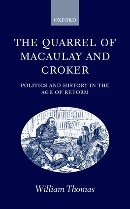 Quarrel of Macaulay and Croker, The