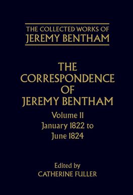 Collected Works of Jeremy Bentham: Correspondence, Volume 11, The