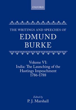 Writings and Speeches of Edmund Burke: Volume VI, The