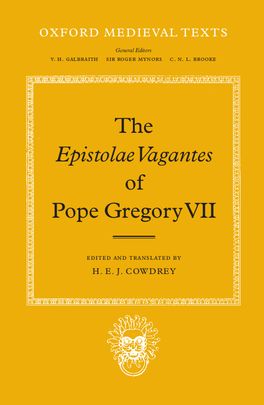 Epistolae Vagantes of Pope Gregory VII, The