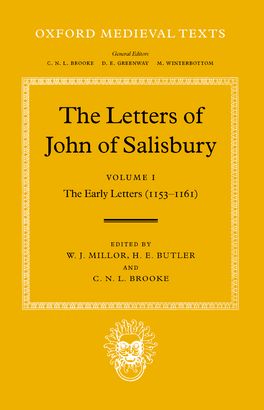 Letters of John of Salisbury, The