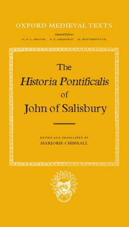 The Historia Pontificalis