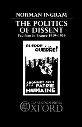 The Politics of Dissent