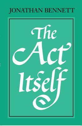 Act Itself, The