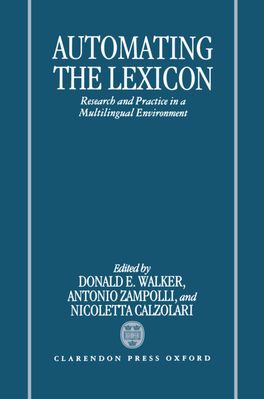 Automating the Lexicon